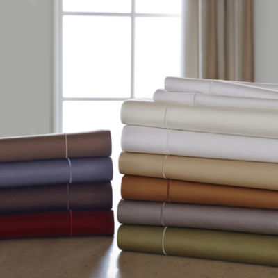 Royal Velvet 400 TC Wrinkle Guard Sheet Sets JCPenney