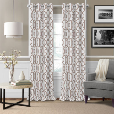 Elrene Celeste Blackout Window Panels Blackout Grommet Top Curtain