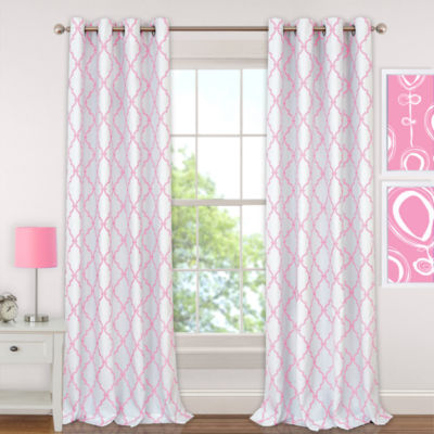 Elrene Candice Juvenile Blackout Window Panels Blackout Grommet