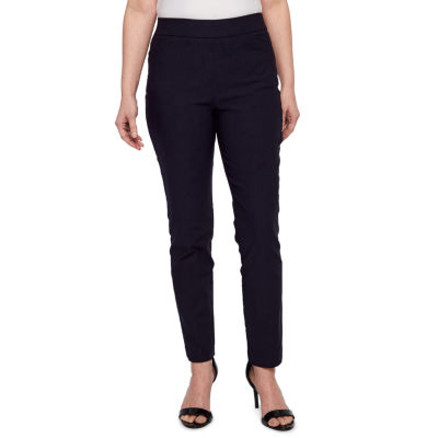 Worthington Womens Mid Rise Slim Pull-On Pants - JCPenney