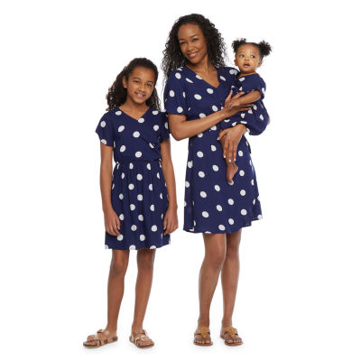 jcpenney polka dot dress