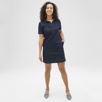 denim dress penneys