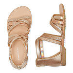 Christie & Jill Little & Big  Girls Fabiana Gladiator Sandals