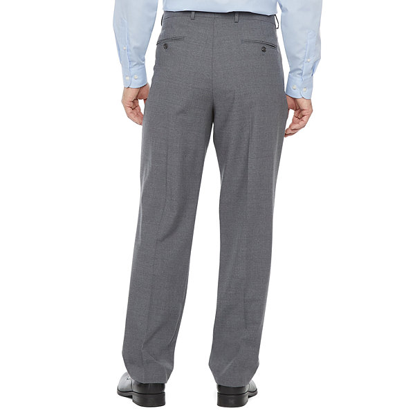 Stafford Signature Smart Wool Mens Stretch Classic Fit Suit Pants