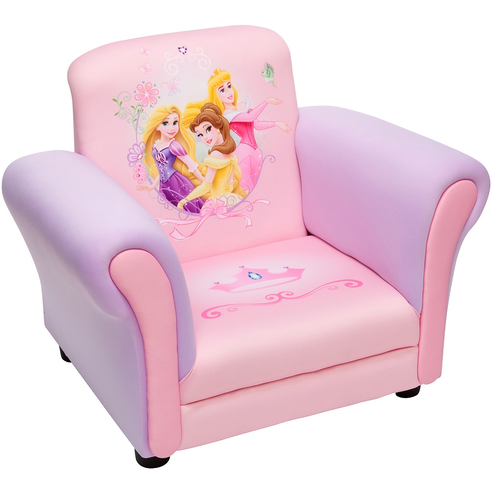 Delta Childrens Products Disney Princess Upholstered Chair, Ps Summer, Girls