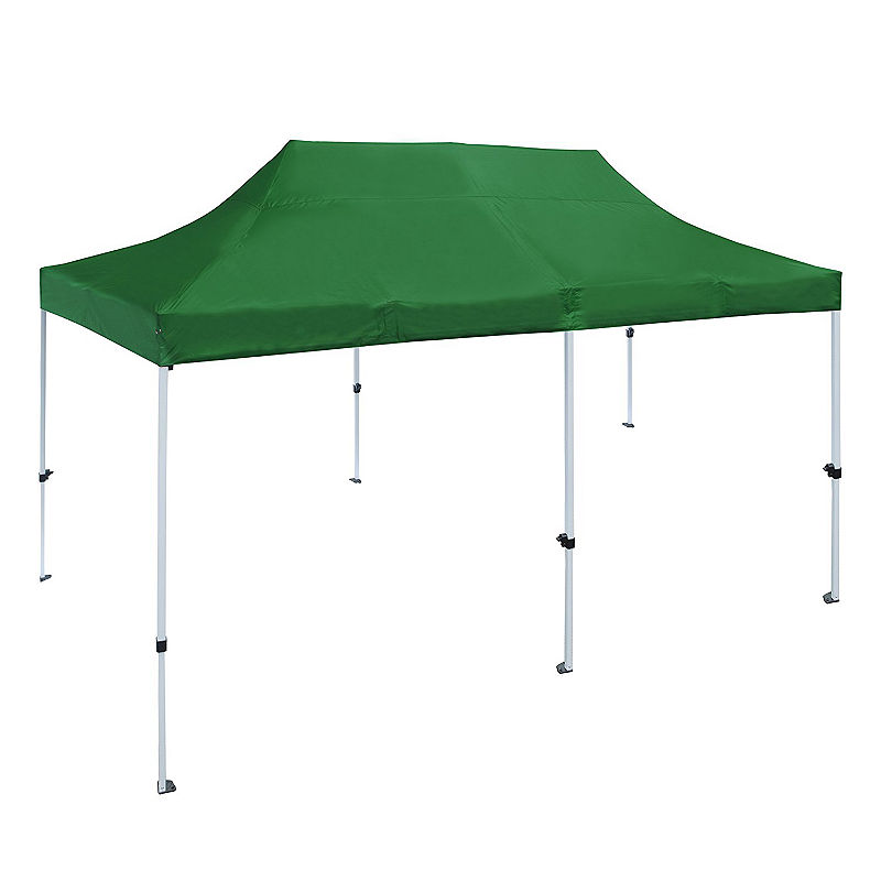 Aleko Outdoor Gazebo Canopy Party Tent, Green