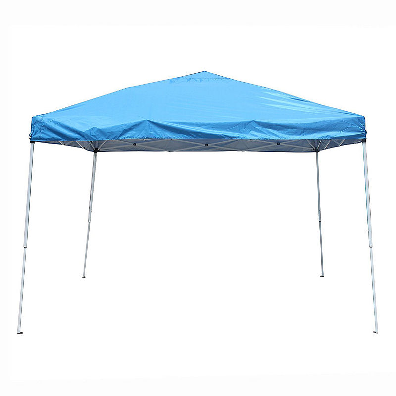 Aleko Pop Up Outdoor Collapsible Gazebo Canopy Tent, Blue