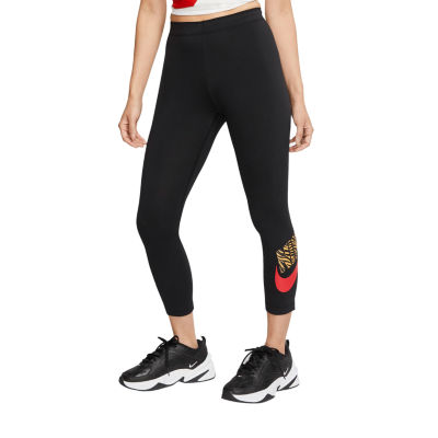 Nike Mid Rise Workout Capris - JCPenney