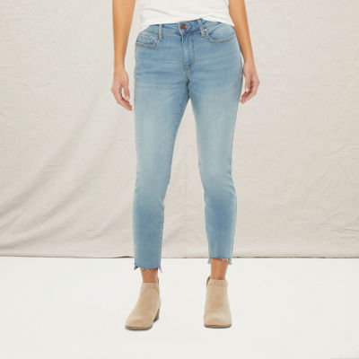 jcpenney ana skinny ankle jeans