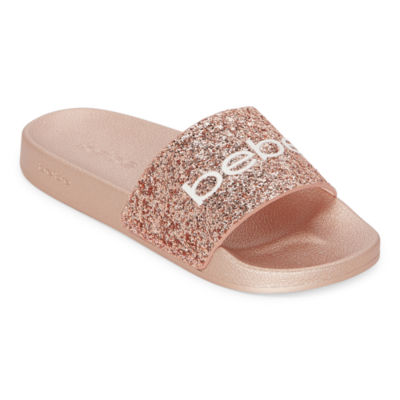 bebe slide sandals