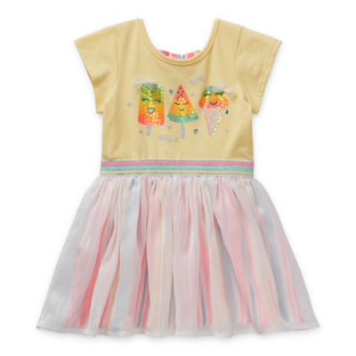 short sleeve tutu dress