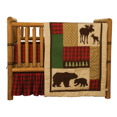 Trend Lab 6 Pc Modern Crib Bedding Set Color Red Jcpenney