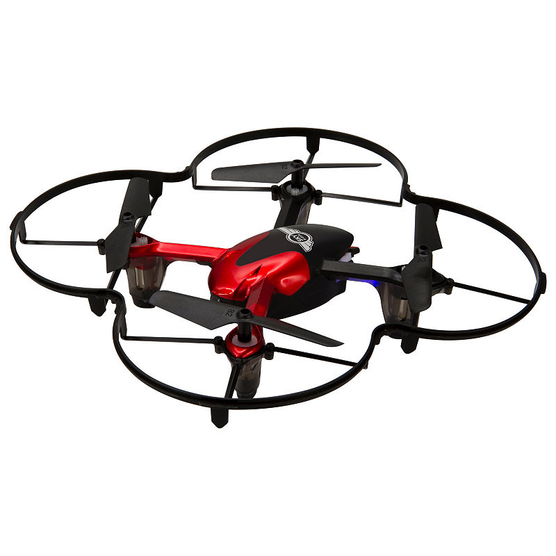 Gpx Sky Rider Dr187R Hawk 2 Quadcopter Drone, Red