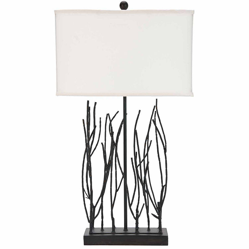 Safavieh Grayson Twig Lamp, Black