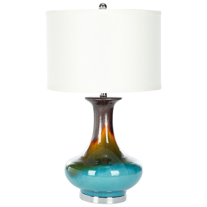 Safavieh Georgia Table Lamp, Blue