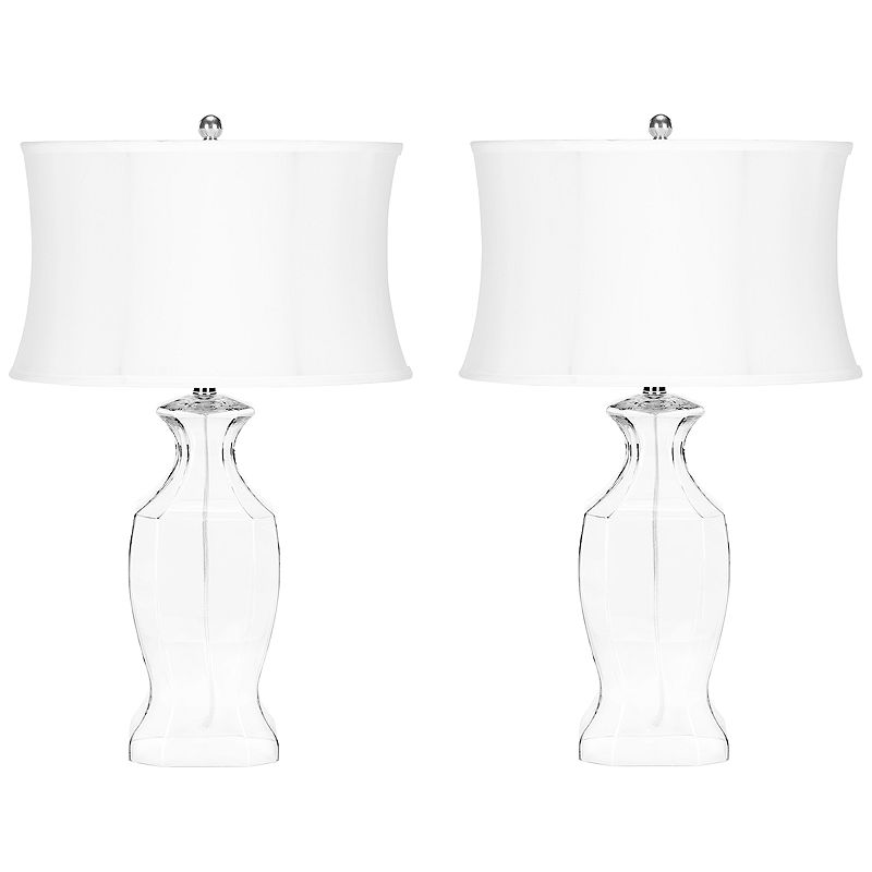 Safavieh Wendy Glass Table Lamp, White