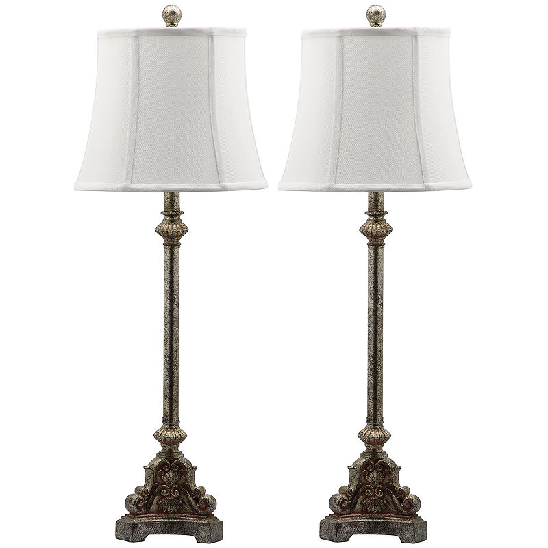 Safavieh Rimini Console Table Lamp, Silver