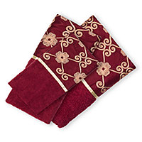 JCPenney Home Tango Red Bathroom Towel 