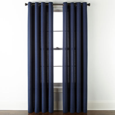 Jcpenney Home Arista Sheer Grommet Top Curtain Panel Jcpenney