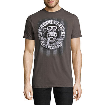 Componeren scherp Onafhankelijk Gas Monkey Garage Mens Crew Neck Short Sleeve Graphic T-Shirt, Color:  Charcoal - JCPenney