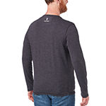 Free Country Mens Crew Neck Long Sleeve Moisture Wicking T-Shirt