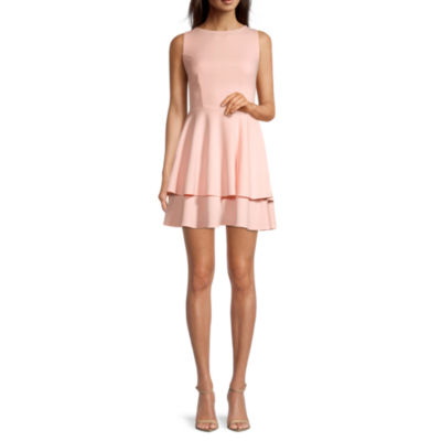 blush dress jcpenney