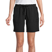 John's Bay Women's Shorts 7" inseam Mid Rise Chino 4 6 14 16 18 St New $32 