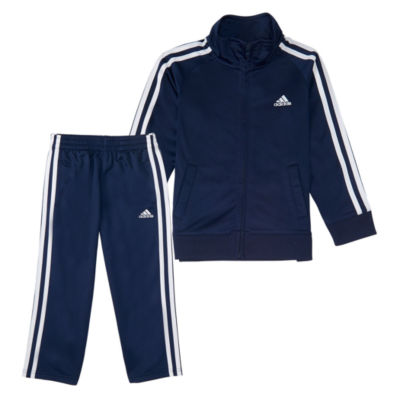 navy blue adidas sweat suit