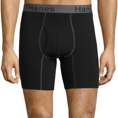 Hanes 3 Pair Comfort Flex Fit Boxer Briefs Jcpenney Color Black Grey