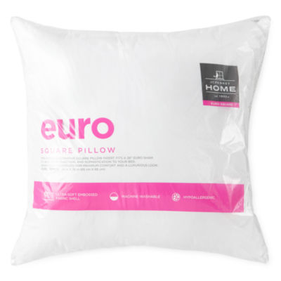 euro pillow insert size