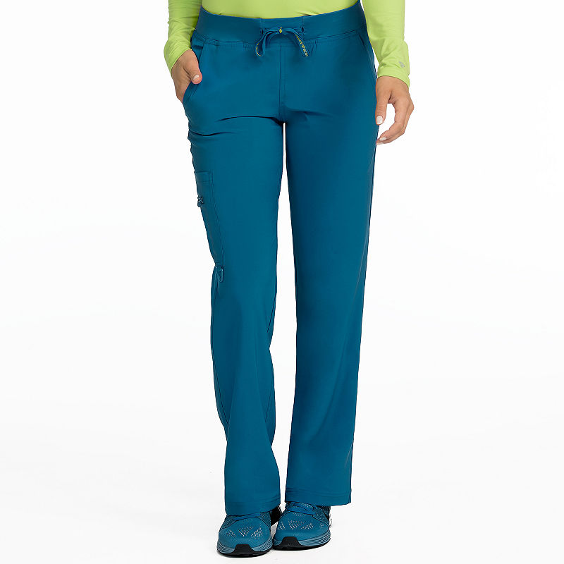 Med Couture 8747 Activate Transformer Cargo Scrub Pants - Tall, Womens, Size Large Tall, Blue