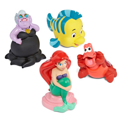 little mermaid bath toy