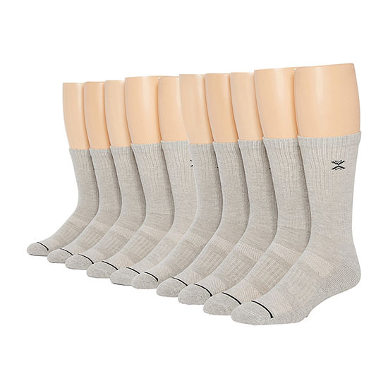 Xersion Breathable Performance Mens 10 Pair Crew Socks