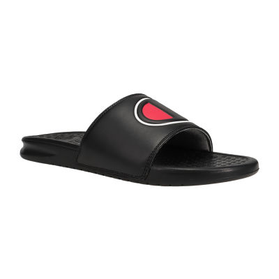 Champion Mens Solid C Slide Sandals