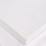 Sleep Philosophy Hypoallergenic 3" Cooling Gel Memory Foam Mattress Topper with Removable Cooling Cover