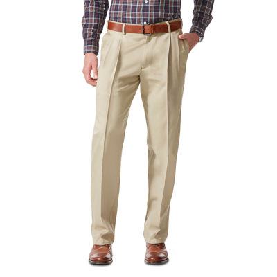 Dockers Classic Fit Comfort Khaki Cuffed Pants Pleated D3