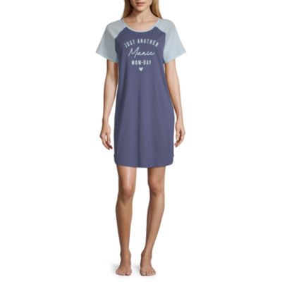 ladies short sleeve nightshirt