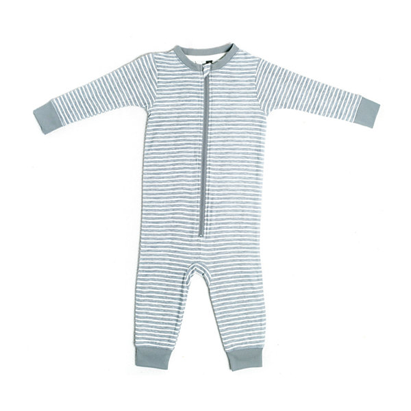 Jaclyn True Stripe Family Sleep Baby Unisex Long Sleeve One Piece Pajama