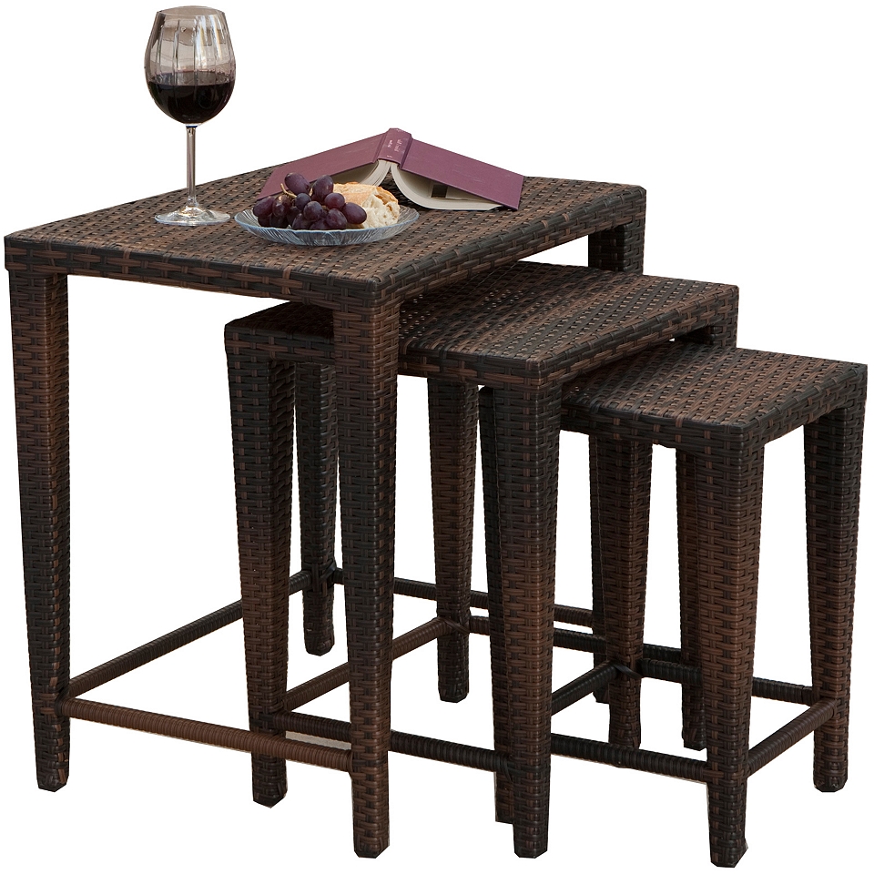 Set of 3 Outdoor Nesting Tables