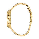 Bulova Mens Gold Tone Stainless Steel Bracelet Watch 97b161