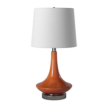 Stylecraft Orange Metal Table Lamp, Jcpenney Table Lamps