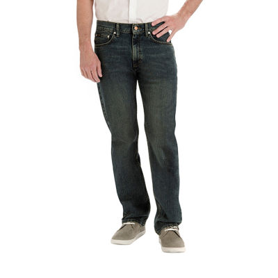 lee men's relaxed fit straight leg jean