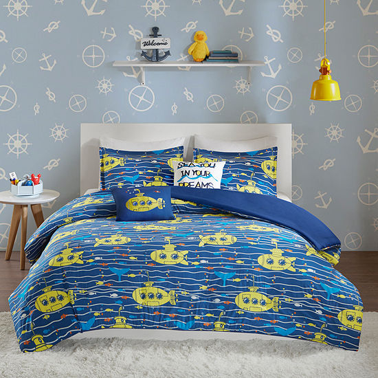 Urban Habitat Kids Marina Duvet Cover Set Color Navy Jcpenney
