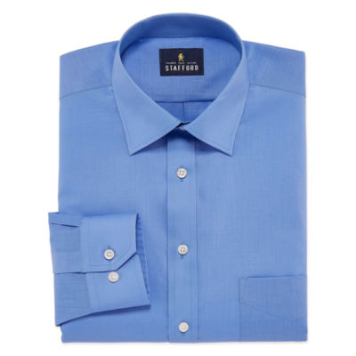 Stafford Men's RegularFit EasyCare Stretch Dress Shirt JCPenney