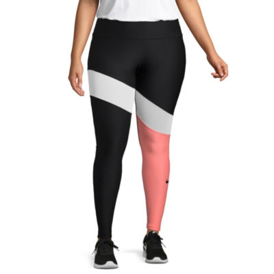 nike leggings pink and black