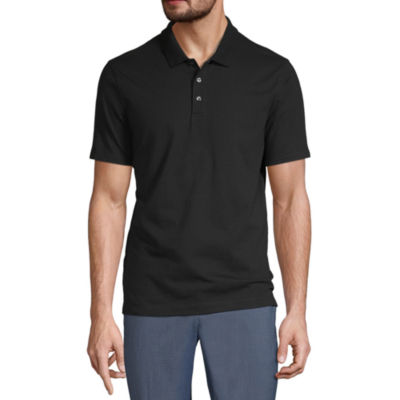 jcpenney black polo shirts