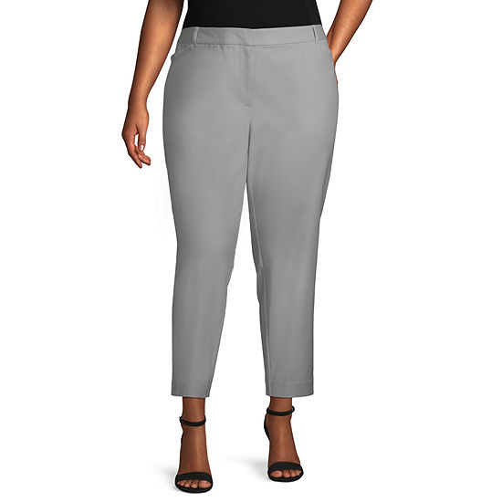 Liz Claiborne Emma Ankle Pant - Plus - JCPenney