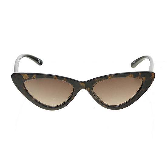 Worthington Womens Cat Eye Sunglasses