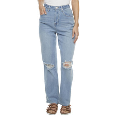 high rise relaxed fit jeans