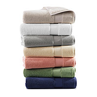 Fieldcrest Microcotton 100% Cotton Bath Towels In Metallic Blue NWT 30"x56" 